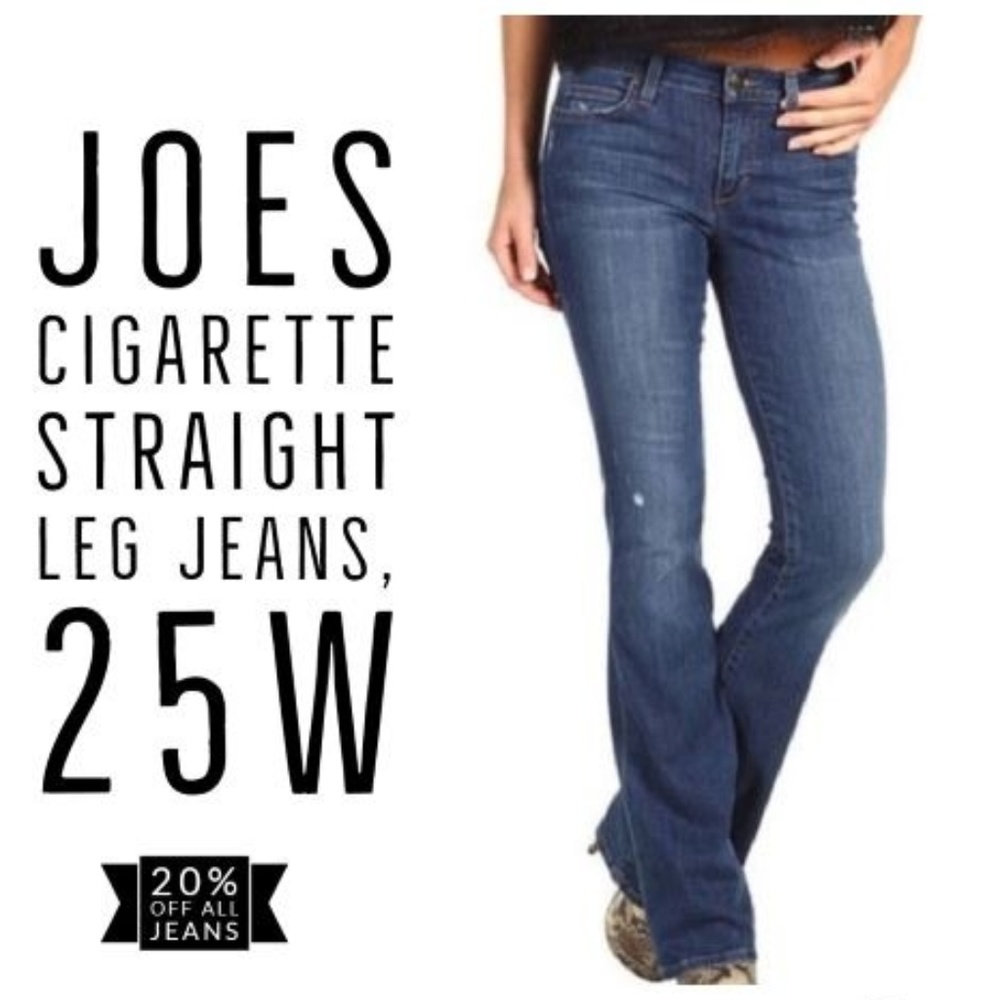20% OFF -  JOES Cigarette Straight Leg Jeans, 25W